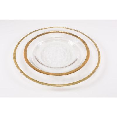 Image two of Clear Gold Rim China
